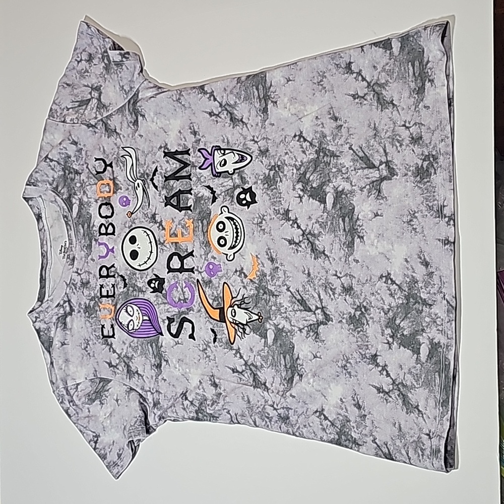 Disney The Nightmare Before Christmas T Shirt Everybody Scream Size 14/16